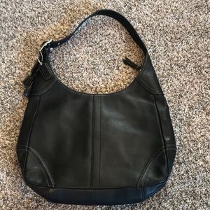 Authentic Coach Shoulder Bag, Black